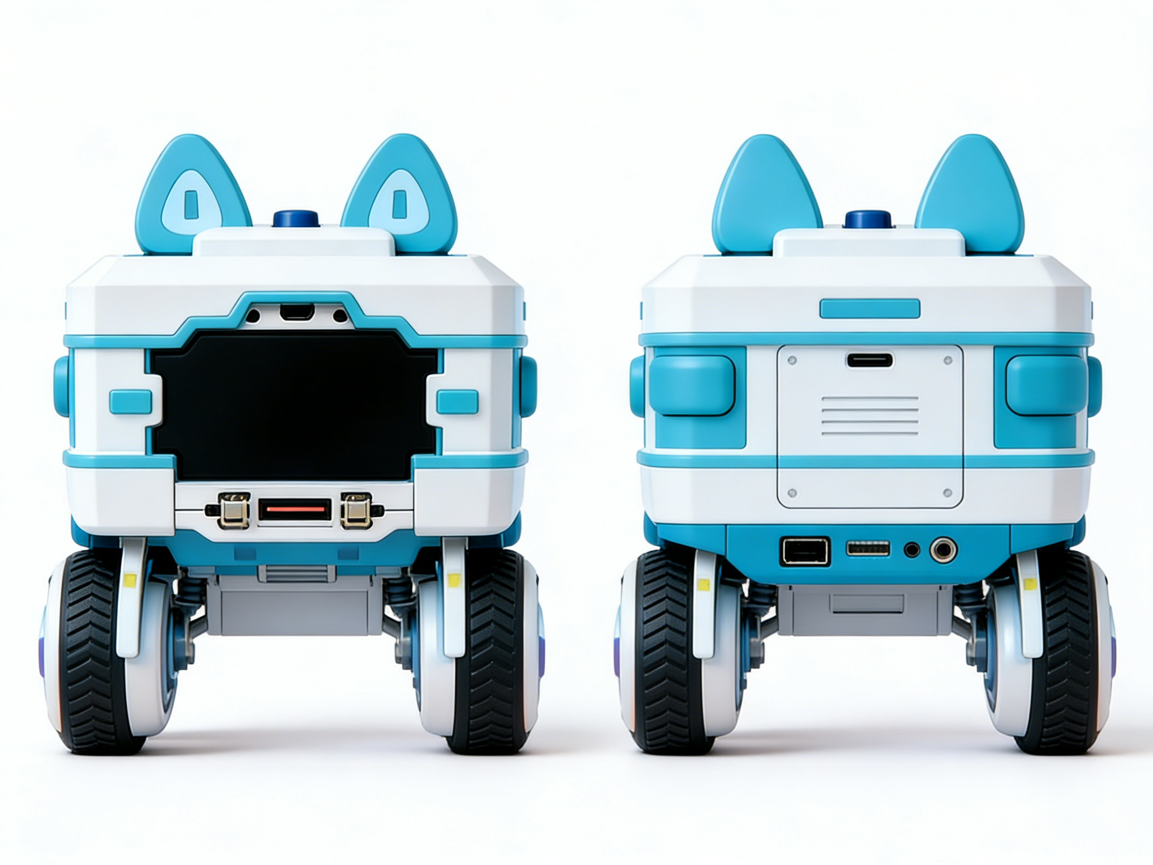 Go Study 机器人背面